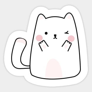 CAT KAWAII CUTE Sticker